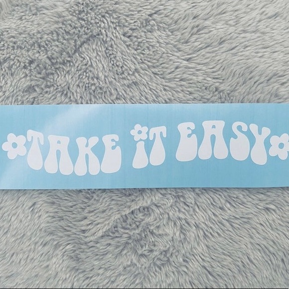 Take It Easy Sticker - Picture 1 of 1